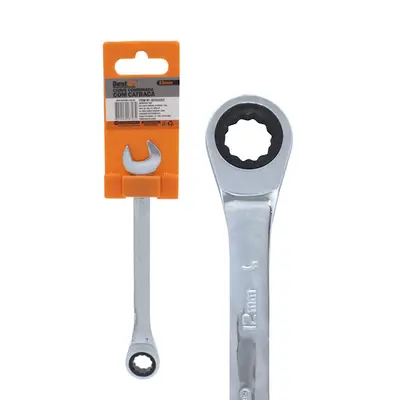 CHAVE COMBINADA COM CATRACA - 12MM