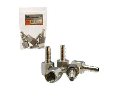 CONECTOR ESPIGAO FEMEA NPT 1/4-1/4 - 5PCS
