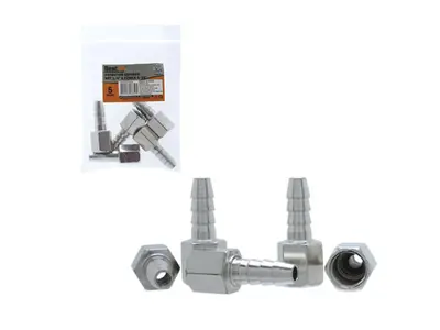 CONECTOR ESPIGAO FEMEA NPT 1/4X5/16 - 5PCS