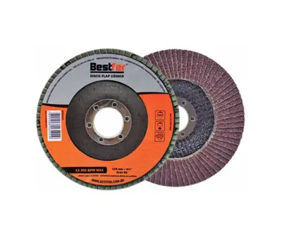 DISCO FLAP CONICO 4 1/2POL GRAO 60