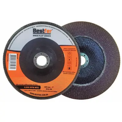 DISCO FLAP CONICO 7POL GRAO 80