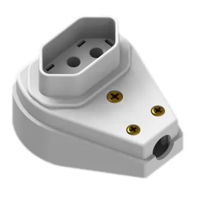 FEMEA PRENSA CABO GIGANTE 2P+T 20A 250V~ CZ - PCT 10 PCS