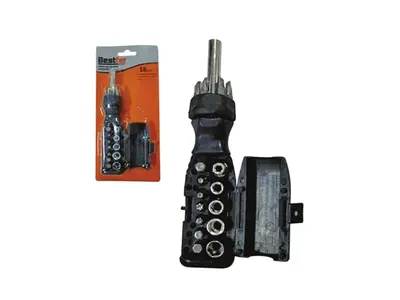 JG CH SOQUETES E BITS 18PCS