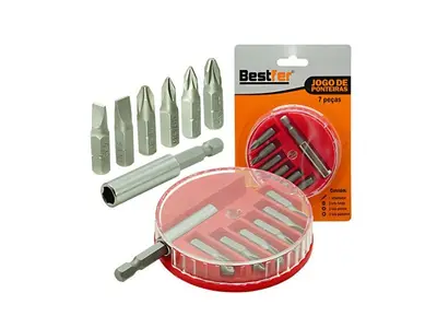 JOGO DE PONTEIRAS 7PCS
