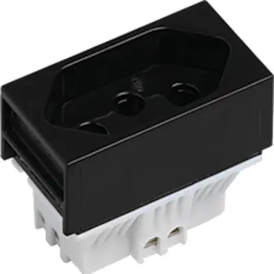MODULO TOMADA 20A 250V~ PT SLIM