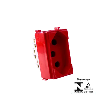 MODULO TOMADA 20A 250V~ VERM I9