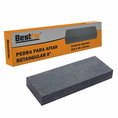 PEDRA P/AFIAR RETANGULAR 8POL