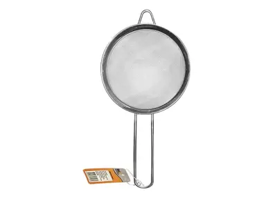 PENEIRA DE ACO INOX 14CM