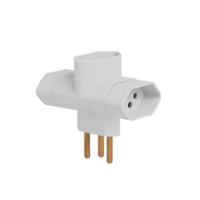PINO 3 SAIDAS TIPO T 2P+T 10A 250V~ BR