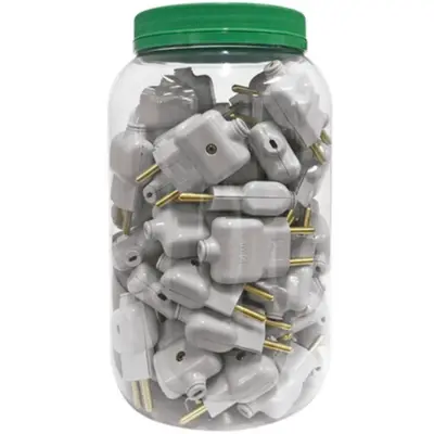 PINO PRENSA CABO 2P 10A 250V~ BR - POTE 60 PCS