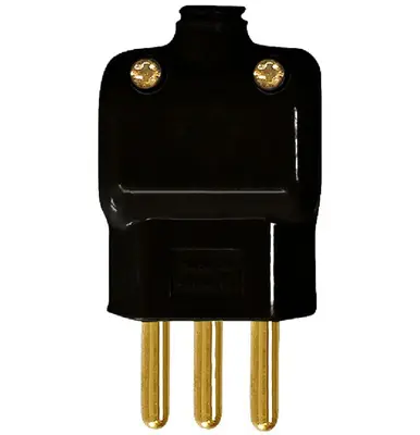 PINO PRENSA CABO 2P+T 10A 250V~ PT - PCT 10 PCS