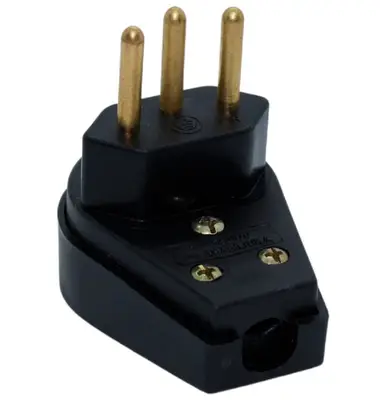 PINO PRENSA CABO GIGANTE 2P+T 10A 250V~ PT - PCT 10 PCS