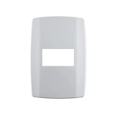 PLACA 4X2 1 MODULO HORIZONTAL SLIM