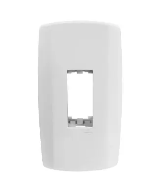 PLACA 4X2 1 MODULO VERTICAL C/ SUPORTE SLIM