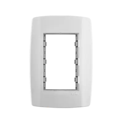 PLACA 4X2 3 MODULOS SLIM
