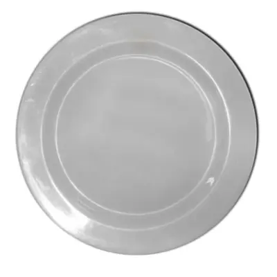 PRATO REDONDO 18CM SOBREMESA BRANCO