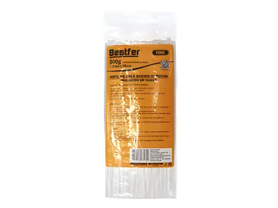 REFIL P/ PISTOLA DE COLA 7.2MMX30CM 500G