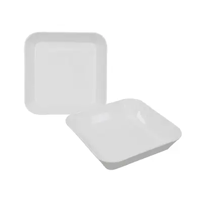 SALADEIRA 15,3X15,3X3,5CM BRANCA